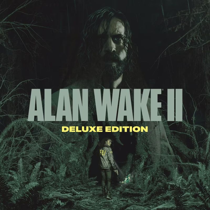 Alan Wake II: Deluxe Edition box art for Playstation 5